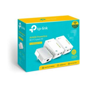 Extensor De Alcance Powerline Tp-link Tl-wpa4220t Av600 500mbps - Blanco (paquete De 3) - Imagen 3