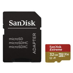Tarjeta De Memoria Micro Sd Sandisk Extreme De 32 Gb Y 100 Mb/s - Sdsqxaf-032g-gn6aa - Imagen 2