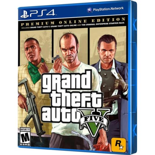 Edición En Línea Premium De Gta V Para Ps4