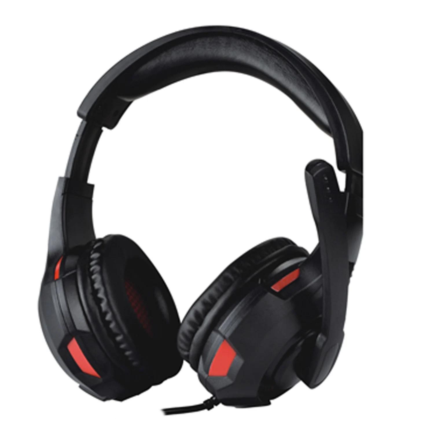 Auriculares Para Juegos Usb Satellite Ae-363, Color Negro