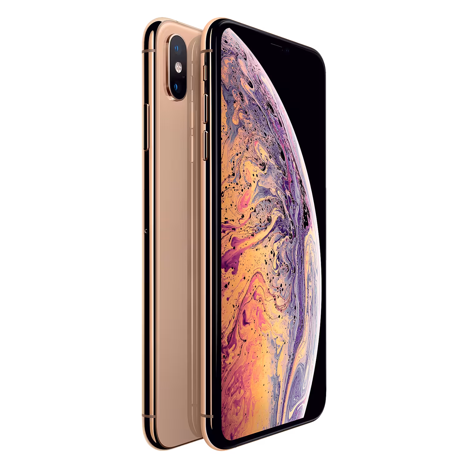 Celular Apple iPhone XS Max 256GB / 4G / Tela 6.5'' / Câmeras 12MP+12MP e 7.1MP - Dourado (Só Aparelho) (SWAP A)