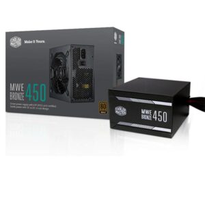 Fuente De Alimentación Atx 450w 80 Plus Bronze Mwe De Cooler Master (mpe-4501-acaab)