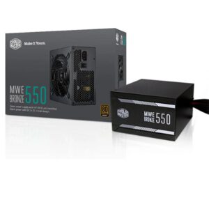 Fuente De Alimentación Cooler Master Atx 550w 80 Plus Bronze Mwe (mpe-5501-acaab-us)