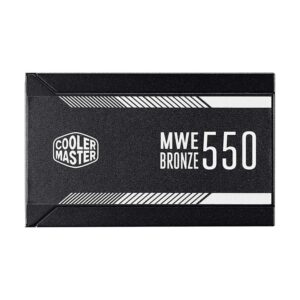 Fuente De Alimentación Cooler Master Atx 550w 80 Plus Bronze Mwe (mpe-5501-acaab-us) - Imagen 2