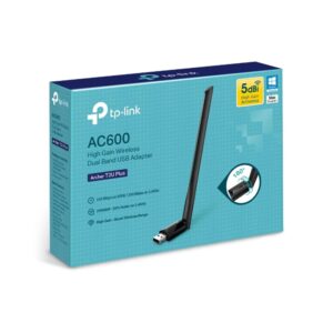 Adaptador Usb De Banda Dual Ac600 Tp-link Archer T2u Plus - Negro - Imagen 3