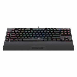 Teclado Para Juegos Con Cable Redragon Broadsward Rgb, Interruptor Azul, Negro K588rgb - Imagen 2