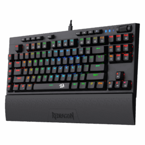 Teclado Para Juegos Con Cable Redragon Broadsward Rgb, Interruptor Azul, Negro K588rgb - Imagen 3