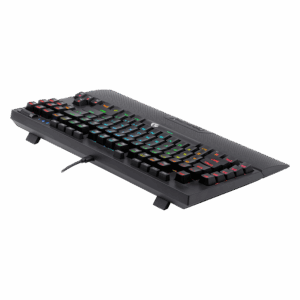Teclado Para Juegos Con Cable Redragon Broadsward Rgb, Interruptor Azul, Negro K588rgb - Imagen 4