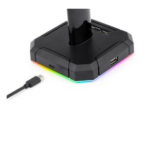 Soporte Para Auriculares Para Juegos Redragon Scepter Pro Rgb, Color Negro - Imagen 3