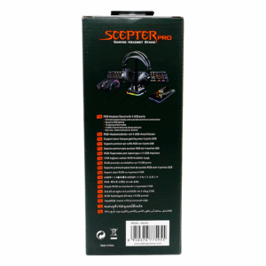 Soporte Para Auriculares Para Juegos Redragon Scepter Pro Rgb, Color Negro - Imagen 5