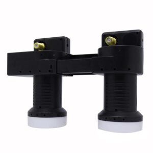 Lnb Gosat Gs -2202 B.ku 2 Salidas / 0.8db / Autoporto / Apartry 8cm - Negro