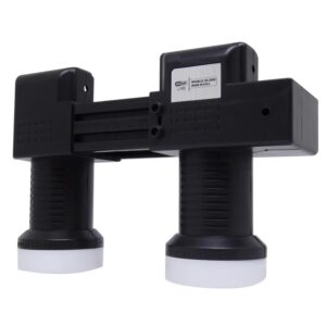 Lnb Gosat Gs -2202 B.ku 2 Salidas / 0.8db / Autoporto / Apartry 8cm - Negro - Imagen 2