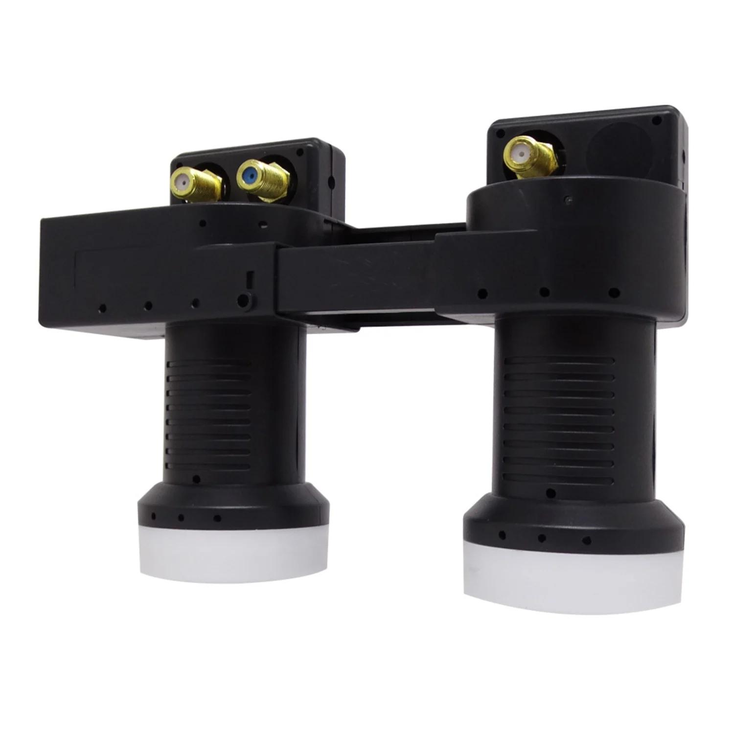 Lnb Gosat Gs-2203 B.ku 2+1 / 3 Salidas / 0.8db / Piggyback / Apertura 8cm - Negro