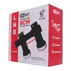 LNB Gosat GS-2203 3 Saídas - Negro - Imagen 7