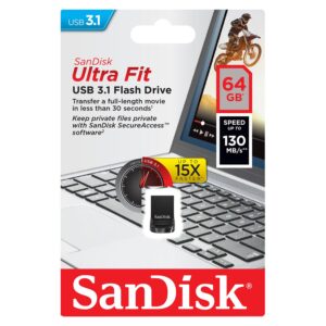 Unidad Flash Usb-a Usb 3.1 Sandisk Z430 Ultra Fit De 64 Gb - Sdcz430-064g-g46 - Imagen 3