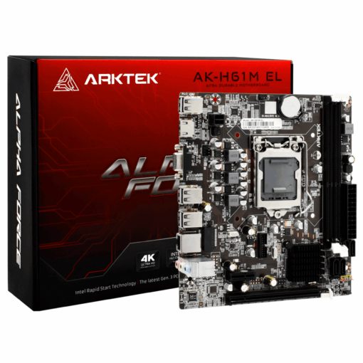 Placa Madre Arktek Ak-h61m El Ddr3 Socket Lga 1155 Chipset H61 Micro Atx