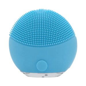 Limpiador Y Masajeador Facial De Silicona Goline / Usb / 8 Velocidades / 300 Mah - Turquesa - Imagen 2