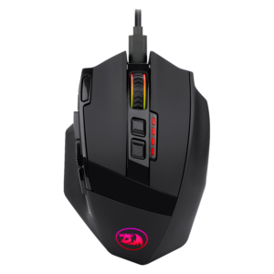 Mouse Inalámbrico Para Juegos Redragon Sniper Pro M801p-rgb De 16 000 Dpi, Color Negro