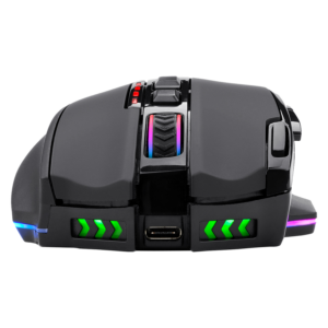 Mouse Inalámbrico Para Juegos Redragon Sniper Pro M801p-rgb De 16 000 Dpi, Color Negro - Imagen 3