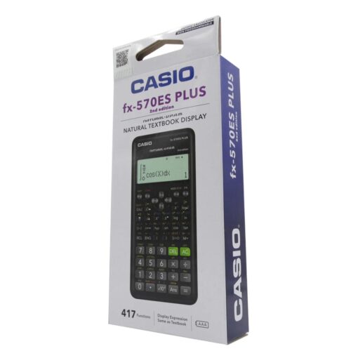 Alternative view of Calculadora Científica Casio Fx-570es Plus, Nueva Edición, Color Negro