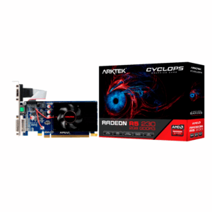 Tarjeta De Video Amd Radeon R5 230 Ddr3 De 2 Gb Para Arktek Cyclops R5-230 - Akr230d3s2gl1