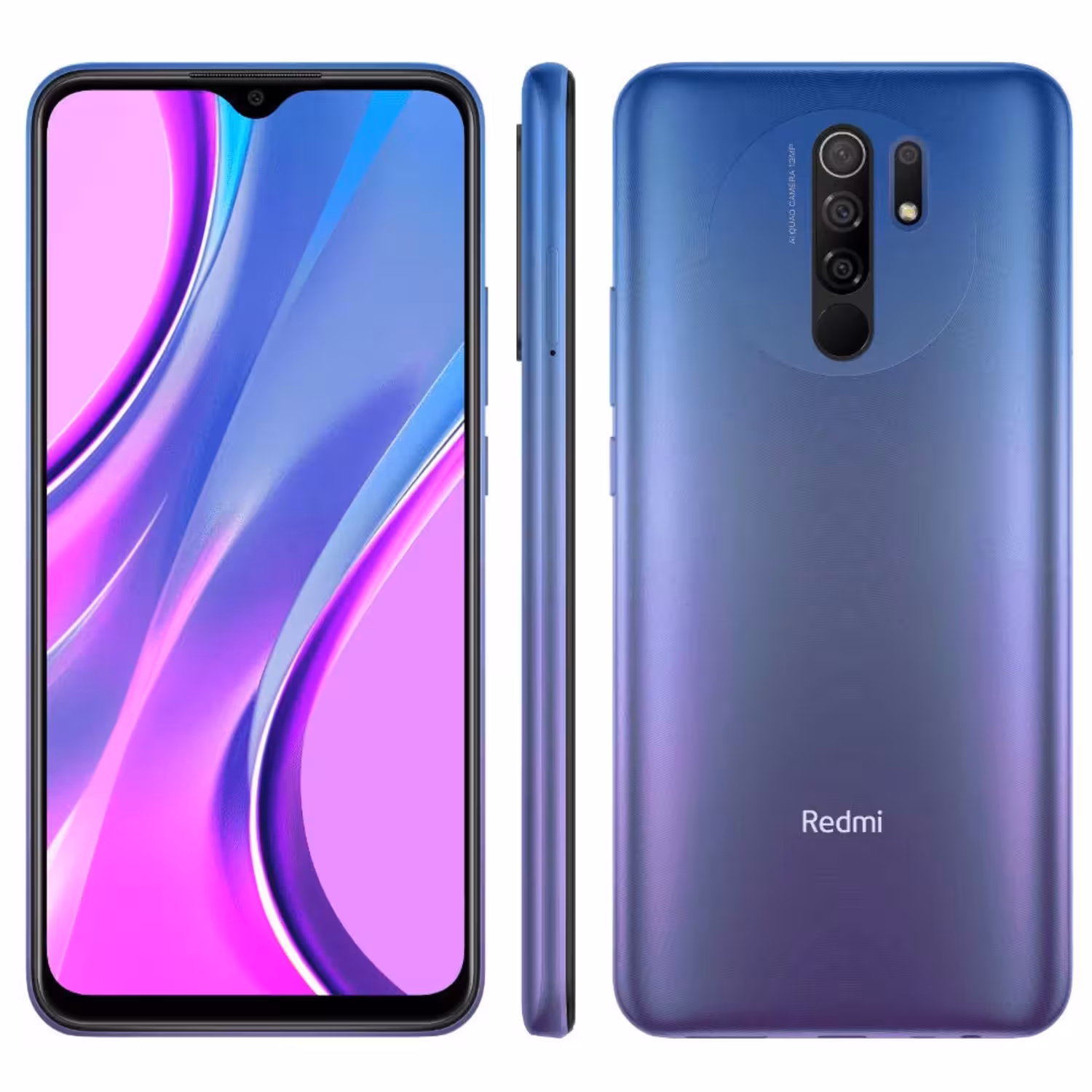 Alternative view of Celular Xiaomi Redmi 9 32gb / 4g / 3gb Ram / Dual Sim / Pantalla 6.53" / Camaras 13mp + 8mp + 5mp + 2mp Y 8mp - Morado (global)