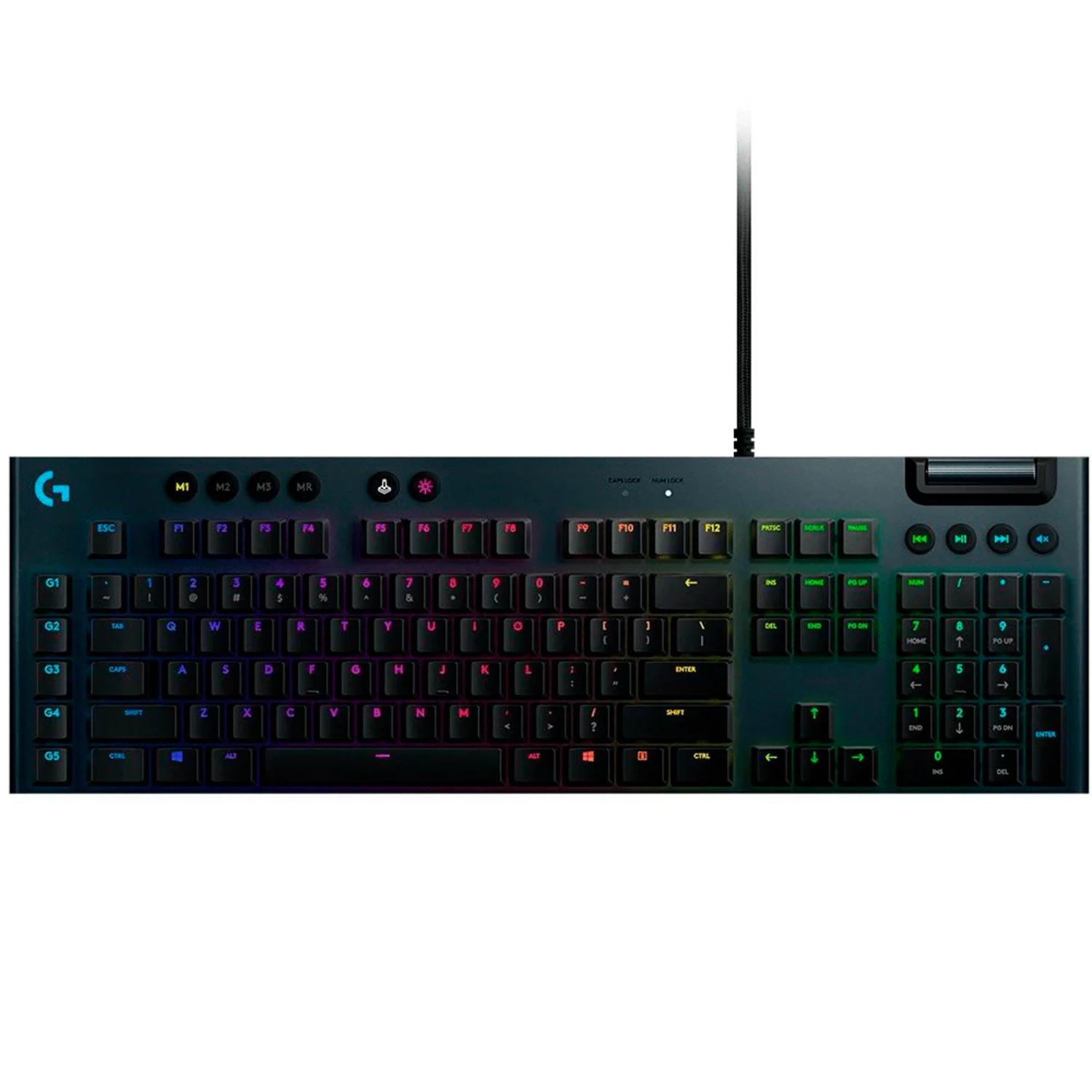 Teclado Para Juegos Logitech G815 Rgb Lightsync / Inglés - Negro (920-008984)