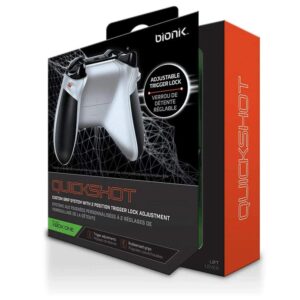 Empuñaduras De Gatillo Bionik Quickshot Para Xbox One: Gris Y Negro (bnk-9022) - Imagen 5