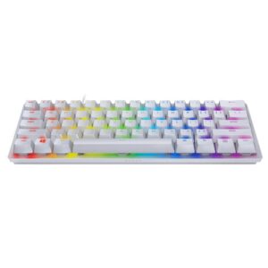 Teclado Para Juegos Rgb Razer Huntsman Mini Rz03-03390300-r3m1 Con Interruptor Morado Y Blanco - Imagen 2