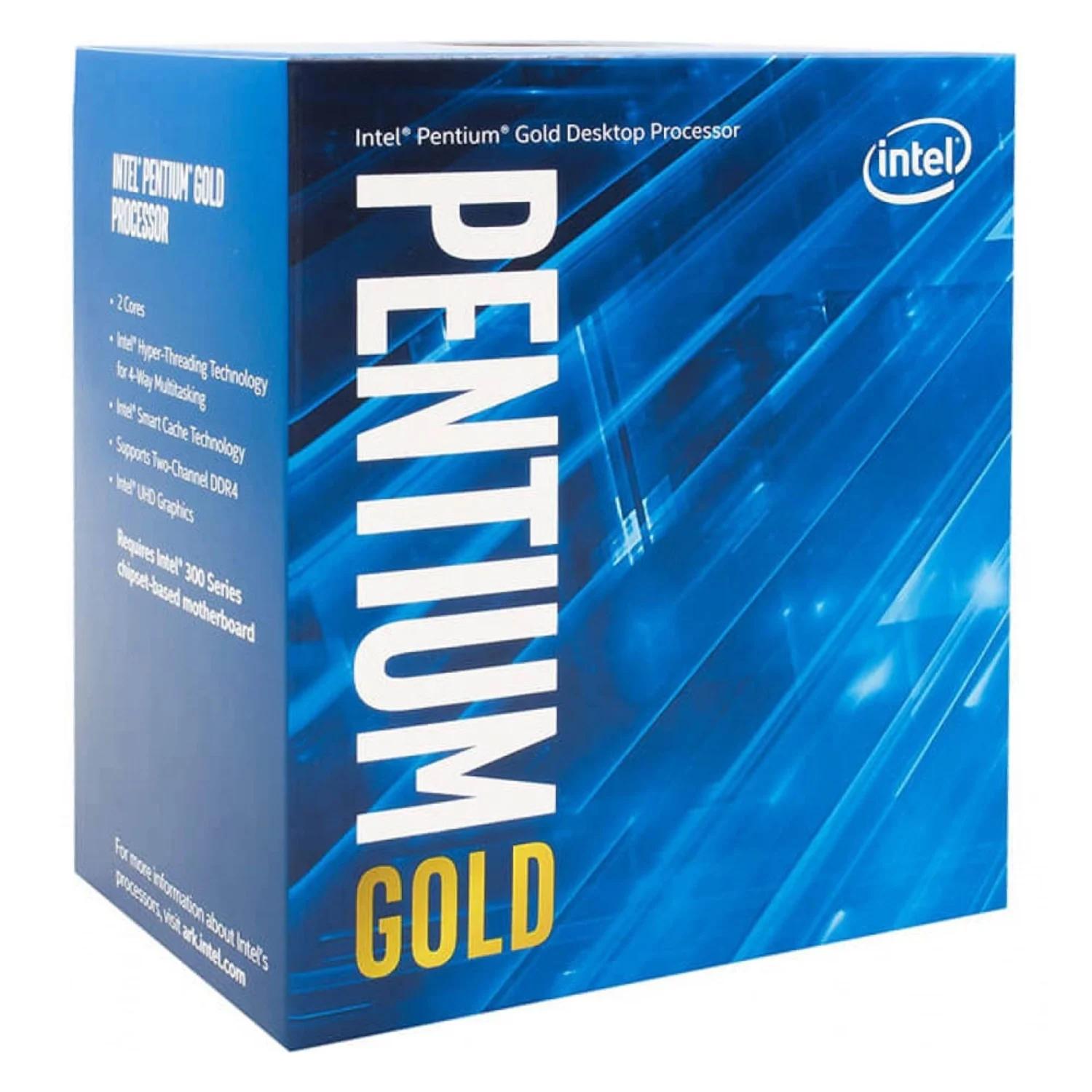 Intel Pentium Gold G6400 Procesador Socket Lga 1200 2 Core 4 Mb 4 Mb Subproesters