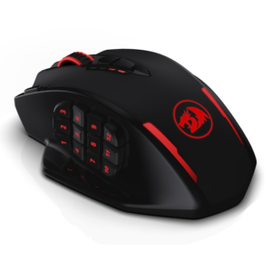 Mouse Inalámbrico Para Juegos Redragon Impact Elite M913 Rgb De 16000 Dpi, Color Negro - Imagen 3