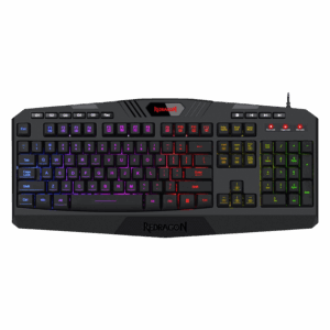 Teclado Para Juegos Con Cable Redragon Harpe Pro - Negro K503a-rgb-sp Rgb
