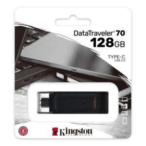 Unidad Flash Usb-c/usb 3.0 Datatraveler 70 De 128 Gb De Kingston: Dt70/128 Gb - Imagen 6