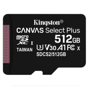 Tarjeta De Memoria Kingston Micro Sd 512 Gb 100 Mb C10 - Sdcs2/512 Gb - Imagen 2