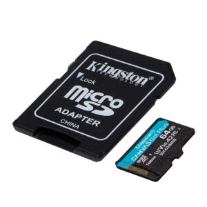 Tarjeta De Memoria Micro Sd Kingston Canvas Go Plus De 64 Gb U3 De 170 Mbs - Sdcg3/64 Gb - Imagen 2