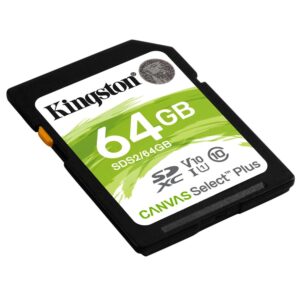 Tarjeta De Memoria Sd Kingston Canvas Select De 64 Gb Y 100 Mb: Sds2/64 Gb - Imagen 3