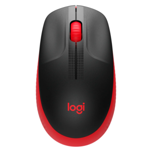 Mouse Inalámbrico Logitech M190 910-005904 De 1000 Dpi, Color Rojo