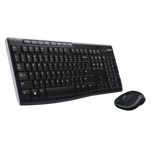 Alternative view of Teclado Y Ratón Inalámbricos En Español Logitech Mk270, Color Negro (920-004432)