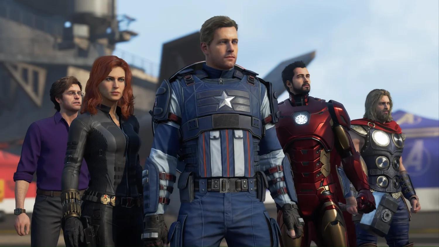 Alternative view of Juego De Marvel Avengers Para Ps4