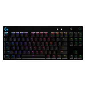 Teclado Rgb Logitech G-pro 920-009388 Con Interruptores Azules Gx, Color Negro
