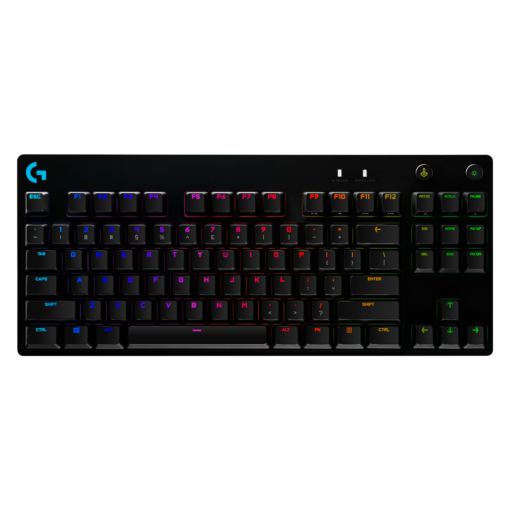 Teclado Rgb Logitech G-pro 920-009388 Con Interruptores Azules Gx, Color Negro