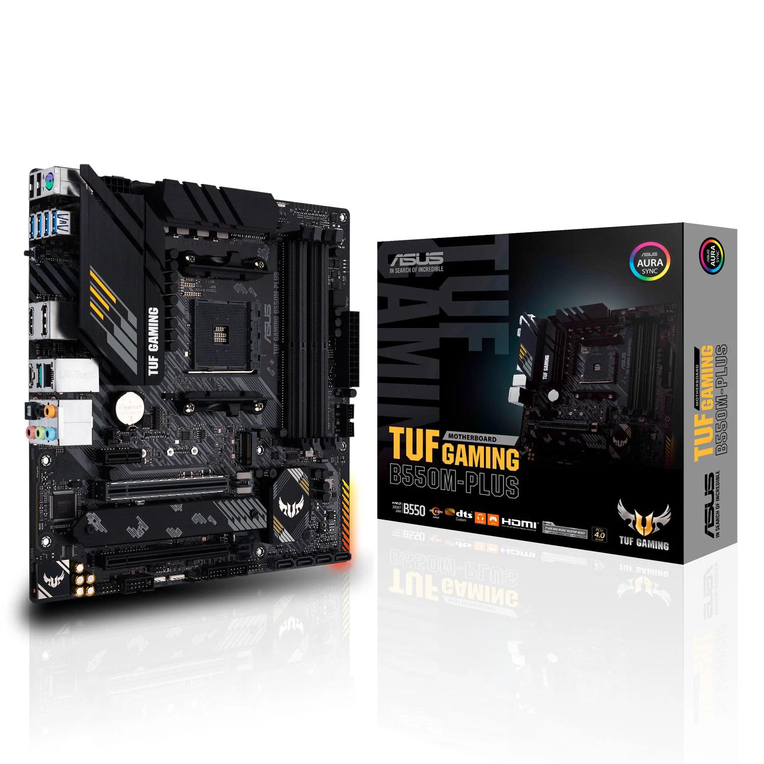 Asus Tuf Gaming B550m-plus Ddr4 Socket Am4 Chipset Amd B550 Micro Atx