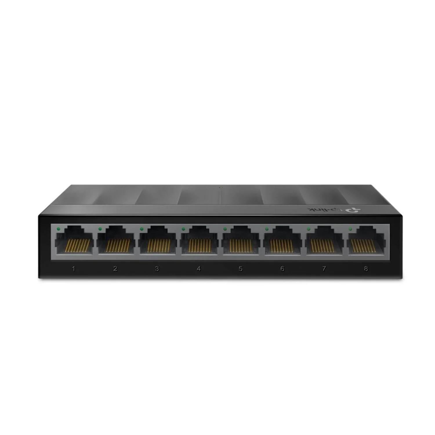 Tp-link Tl-ls1008g Conmutador Hub 8 Puertos 1000mbps - Negro - Imagen 3