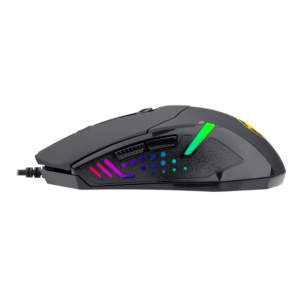 Mouse Para Juegos Con Cable Redragon Centrophorus 2 M601-rgb De 7200 Dpi, Color Negro - Imagen 3