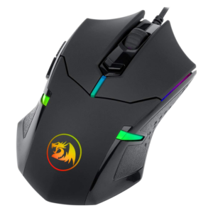 Mouse Para Juegos Con Cable Redragon Centrophorus 2 M601-rgb De 7200 Dpi, Color Negro - Imagen 7