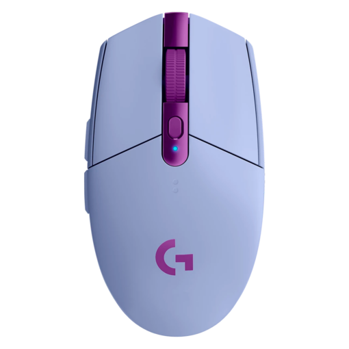 Mouse Inalámbrico Para Juegos Logitech G305 Lightspeed 910-006020 De 12 000 Dpi, Color Morado