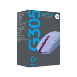 Mouse Inalámbrico Para Juegos Logitech G305 Lightspeed 910-006020 De 12 000 Dpi, Color Morado - Imagen 3