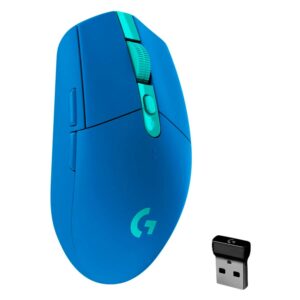 Mouse Inalámbrico Para Juegos Logitech G305 Lightspeed Hero 910-006013 De 12 000 Dpi, Color Azul - Imagen 2