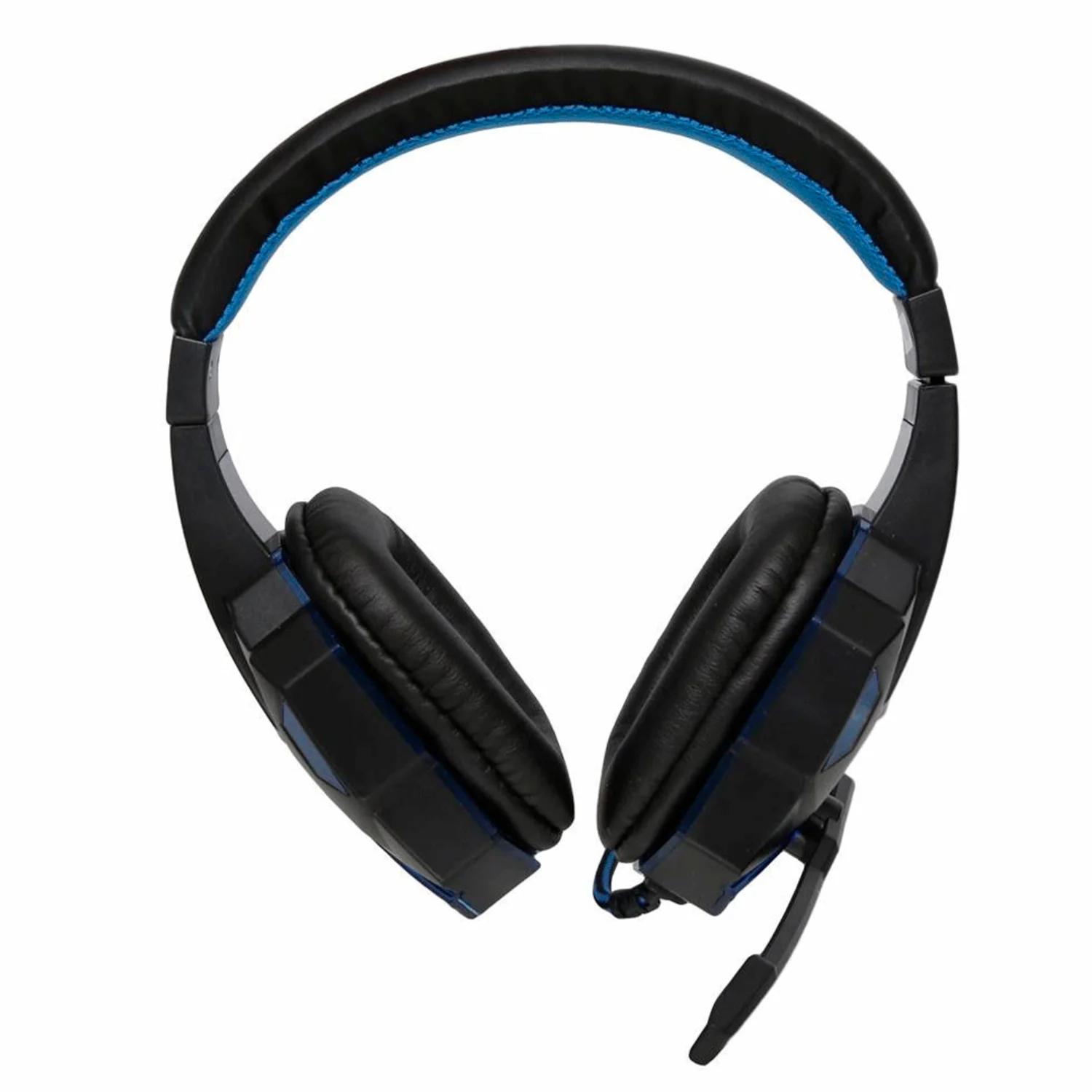Auriculares Para Gamers Usb P2 Satellite Ae-327a - Azul - Imagen 4