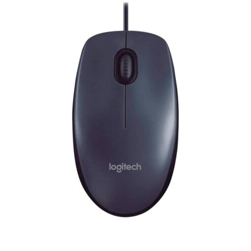 Mouse Usb Logitech M-100 De 1000 Dpi, Color Gris